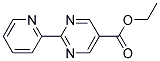 ethyl 2-pyridin-2-ylpyrimidine-5-carboxylate Struktur