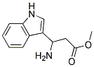 methyl 3-amino-3-(1H-indol-3-yl)propanoate Struktur