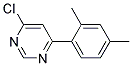 4-Chloro-6-(2,4-dimethyl-phenyl)-pyrimidine Struktur