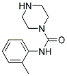 N-(2-methylphenyl)piperazine-1-carboxamide Struktur