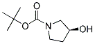 (S)-Boc-3-hydroxypyrrolidine Struktur