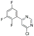 4-Chloro-6-(2,3,5-trifluoro-phenyl)-pyrimidine Struktur