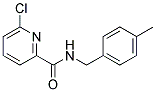 6-Chloro-pyridine-2-carboxylic acid 4-methyl-benzylamide Struktur