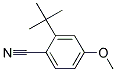 2-tert-butyl-4-methoxybenzonitrile Struktur