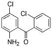 AMINO-5-CHLORO-2'-CHLORO BENZOPHEONE Struktur