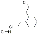 BIS-(2-CHLOROETHYL)PIPERIDINE HYDROCHLORIDE Struktur