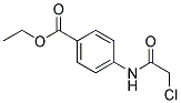 4-CHLOROACETAMIDOBENZOIC ACID ETHYL ESTER Struktur