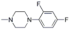 4,4'-Difluorophenyl Methyl Piperazine Struktur