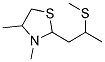 3,4-Dimethyl-2-Methylthiopropyl-3-Thiazoline Struktur