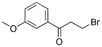 3'-Methoxy-3-Bromopropiophenone Struktur