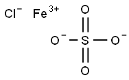 Iron(III) sulfate-chloride Struktur