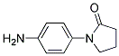 p-Aminophenyl pyrrolidone Struktur