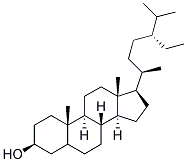 (+)-STIGMASTAN-3B-OL Struktur