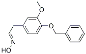 (4-BENZYLOXY-3-METHOXYPHENYL)ACETALDEHYDEOXIME Struktur