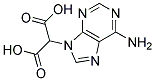 (6-AMINO-9H-PURIN-9-YL)MALONICACID Struktur