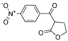 3-(4-NITROBENZOYL)DIHYDRO-2(3H)-FURANONE Struktur