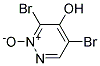 3,5-DIBROMO-4-PYRIDAZINOL2-OXIDE Struktur