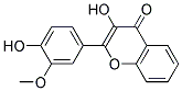 3-HYDROXY-2-(4-HYDROXY-3-METHOXYPHENYL)-4H-CHROMEN-4-ONE Struktur