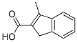 3-METHYL-2-INDENECARBOXYLICACID Struktur