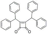 3,4-BIS(DIPHENYLMETHYL)-3-CYCLOBUTENE-1,2-DIONE Struktur