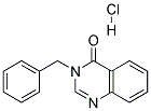 3-BENZYL-4(3H)-QUINAZOLINONEHYDROCHLORIDE Struktur