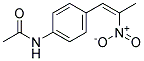 4'-(2-NITRO-1-PROPENYL)ACETANILIDE Struktur