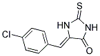 5-(4-CHLOROBENZYLIDENE)-2-THIOXO-4-IMIDAZOLIDINONE Struktur