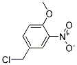 4-CHLOROMETHYL-1-METHOXY-2-NITROBENZENE Struktur