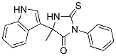 5-(3-INDOLYL)METHYL-3-PHENYL-2-THIOXO-4-IMIDAZOLIDONE Struktur