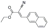 ETHYL(E)-2-CYANO-3-(2-NAPHTHYL)ACRYLATE Struktur