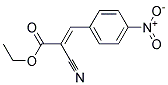 ETHYL(E)-A-CYANO-4-NITROCINNAMATE Struktur