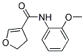 N-(O-METHOXYPHENYL)-4,5-DIHYDRO-3-FURAMIDE Struktur