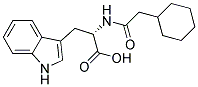 N-CYCLOHEXYLACETYL-L-TRYPTOPHAN Struktur