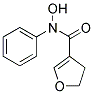 N-HYDROXY-N-PHENYL-4,5-DIHYDRO-3-FURAMIDE Struktur