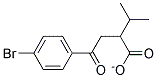 P-BROMOPHENACYLISOVALERATE Struktur