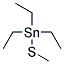 TRIETHYL(METHYLTHIO)STANNANE Struktur