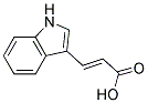 TRANS-3-(3-INDOLYL)ACRYLICACID Struktur