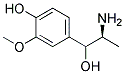 DL--(4-Hydroxy-3-methoxyphenyl)alaninol Struktur