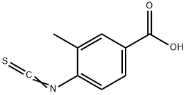 4-Carboxy-2-methylphenylisothiocyanate Struktur