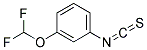 3-(Difluoromethoxy)phenylisothiocyanate Struktur