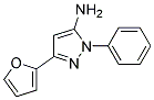 3-(Furan-2-yl)-1-phenyl-1H-pyrazol-5-ylamine Struktur