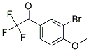 3'-Bromo-4'-methoxy-2,2,2-trifluoroacetophenone Struktur