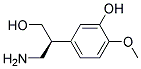 (S)-3-(3-HYDROXY-4-METHOXYPHENYL)-BETA-ALANINOL
 Struktur