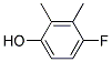 4-FLUORO-2,3-DIMETHYLPHENOL
 Struktur