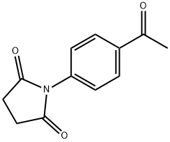 1-(4-ACETYLPHENYL)DIHYDRO-1H-PYRROLE-2,5-DIONE Struktur