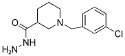 1-(3-CHLORO-BENZYL)-PIPERIDINE-3-CARBOXYLIC ACID HYDRAZIDE Struktur