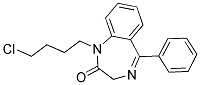 1-(4-CHLOROBUTYL)-5-PHENYL-2,3-DIHYDRO-1H-1,4-BENZODIAZEPIN-2-ONE Struktur