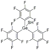 TRIS(PENTAFLUOROPHENYL)GERMANETIOL Struktur