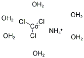 AMMONIUM COBALT(II) CHLORIDE HEXAHYDRATE Struktur