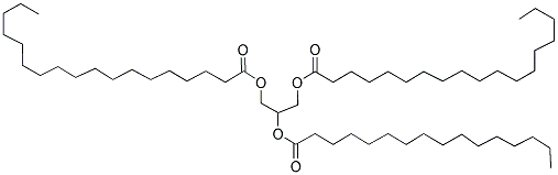 1,3-STEARIN-2-PALMITIN Struktur